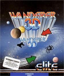 Box cover for Wanderer 3d on the Commodore Amiga.