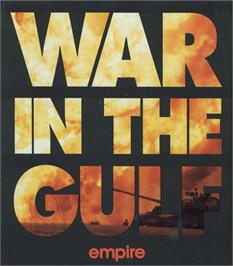 Box cover for War In The Gulf on the Commodore Amiga.
