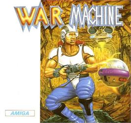 Box cover for War Machine on the Commodore Amiga.