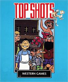 Box cover for Western Games on the Commodore Amiga.