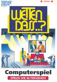 Box cover for Wetten Dass..? on the Commodore Amiga.