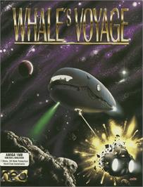 Box cover for Whale's Voyage on the Commodore Amiga.