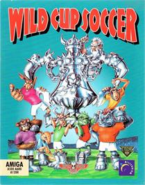 Box cover for Wild Cup Soccer on the Commodore Amiga.