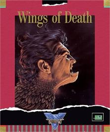 Box cover for Wings Of Death on the Commodore Amiga.