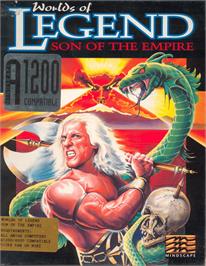 Box cover for Worlds Of Legend - Son Of The Empire on the Commodore Amiga.