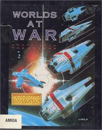 Box cover for Worlds at War - Conflict in the Cosmos on the Commodore Amiga.