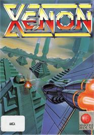 Box cover for Xenon on the Commodore Amiga.