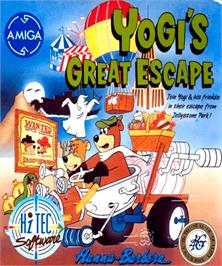 Box cover for Yogi's Great Escape on the Commodore Amiga.