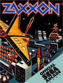 Box cover for Zaxxon on the Commodore Amiga.