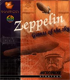 Box cover for Zeppelin: Giants of the Sky on the Commodore Amiga.