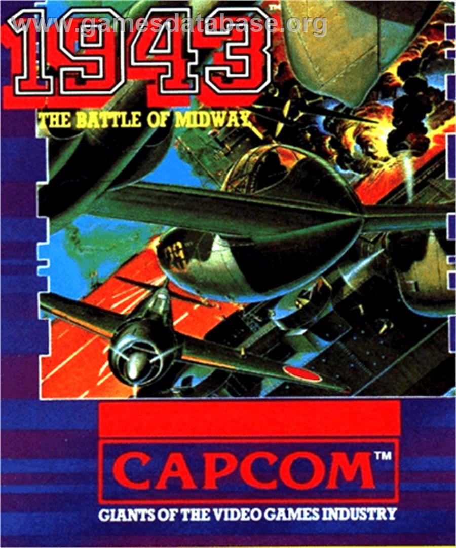 1943: The Battle of Midway - Commodore Amiga - Artwork - Box