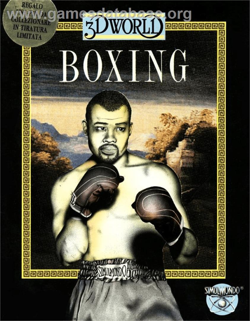 3D World Boxing - Commodore Amiga - Artwork - Box