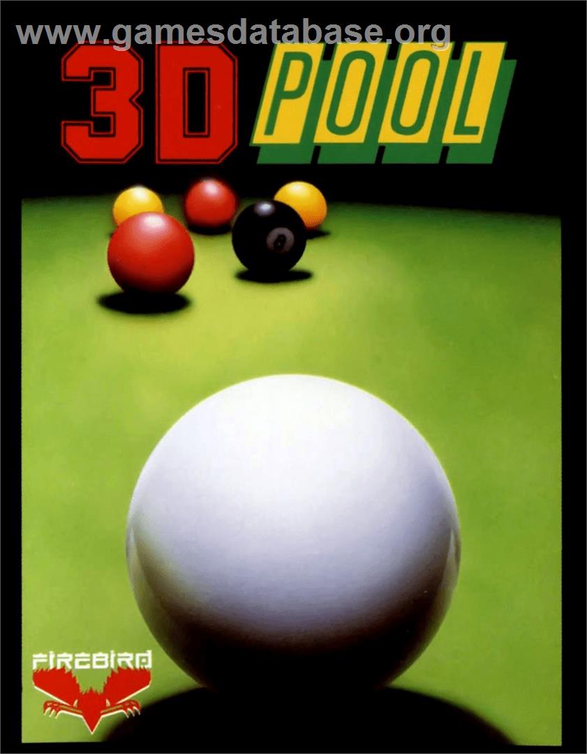 3d Pool - Commodore Amiga - Artwork - Box