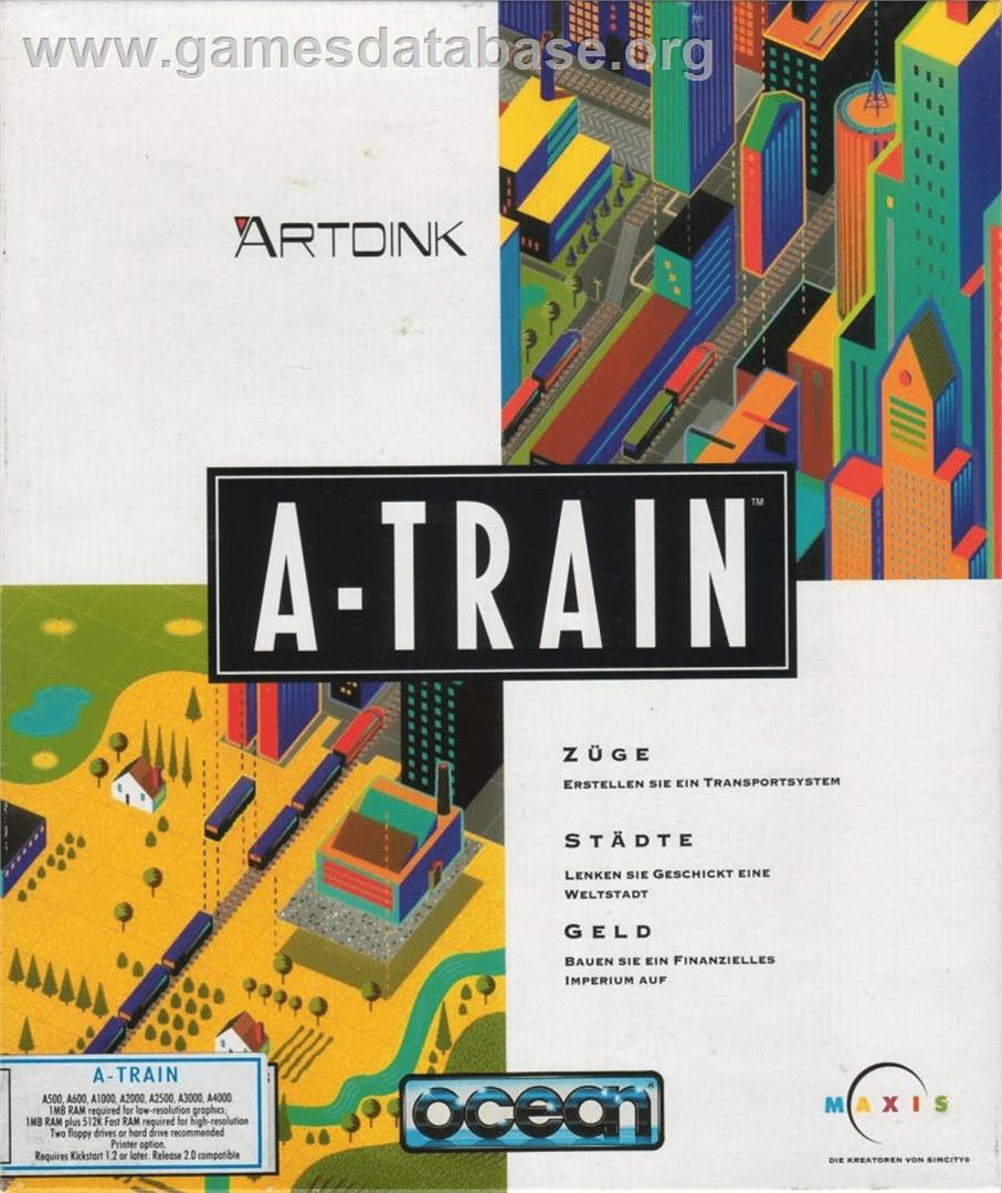 A-Train - Commodore Amiga - Artwork - Box