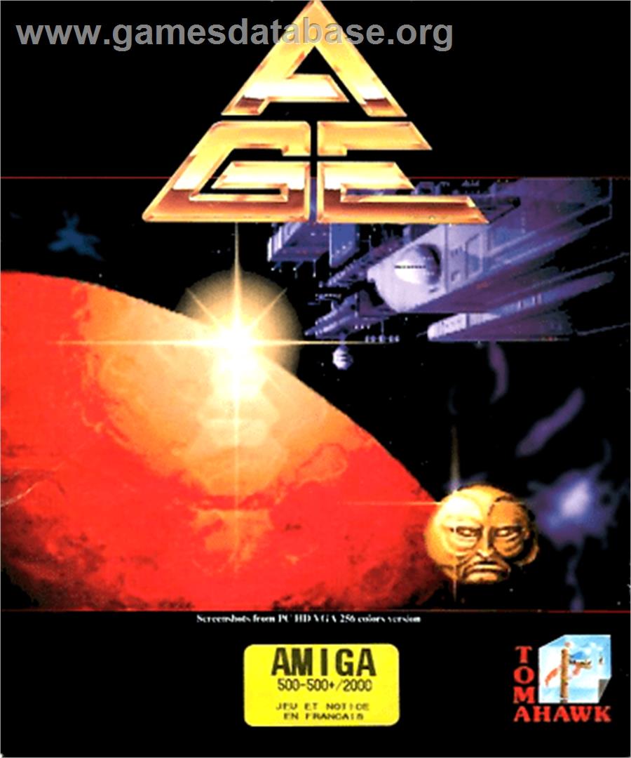 A.G.E. - Commodore Amiga - Artwork - Box