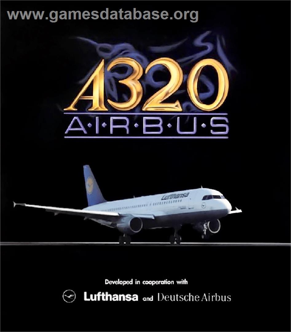 A320 Airbus - Commodore Amiga - Artwork - Box