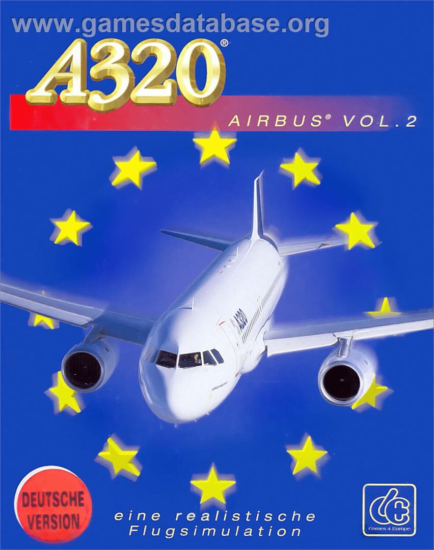 A320 Airbus Vol. 2 - Commodore Amiga - Artwork - Box