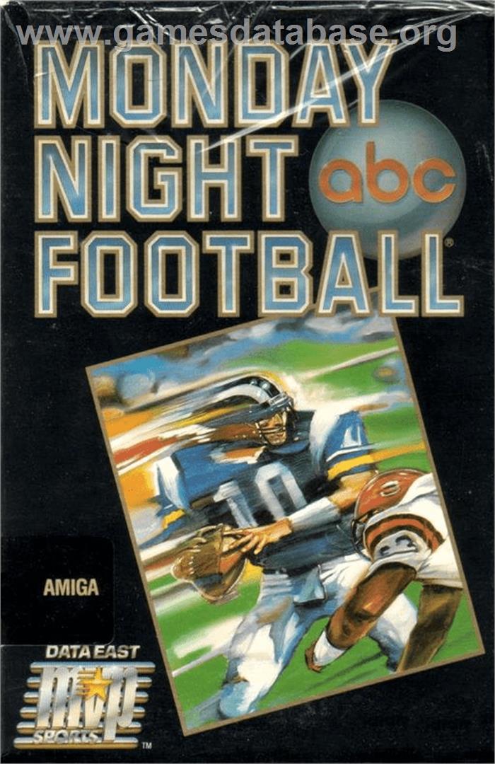 ABC Monday Night Football - Commodore Amiga - Artwork - Box