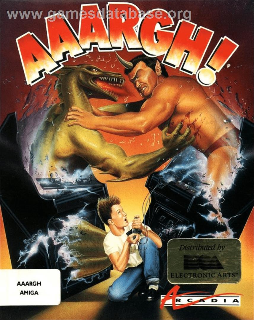 Aaargh - Commodore Amiga - Artwork - Box