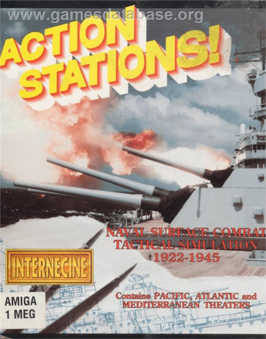 Action Stations - Commodore Amiga - Artwork - Box