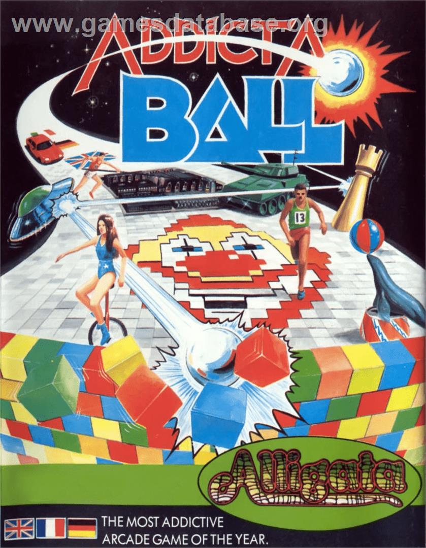 Addictaball - Commodore Amiga - Artwork - Box