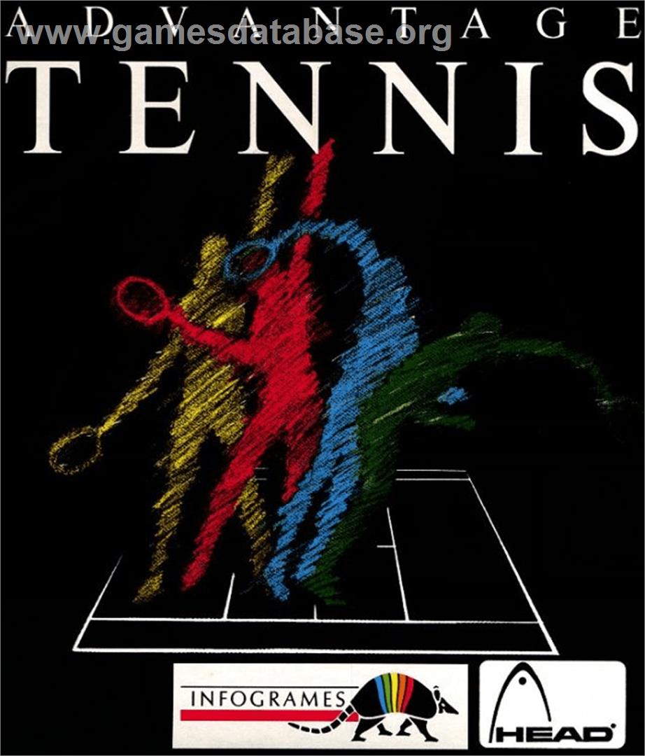 Advantage Tennis - Commodore Amiga - Artwork - Box