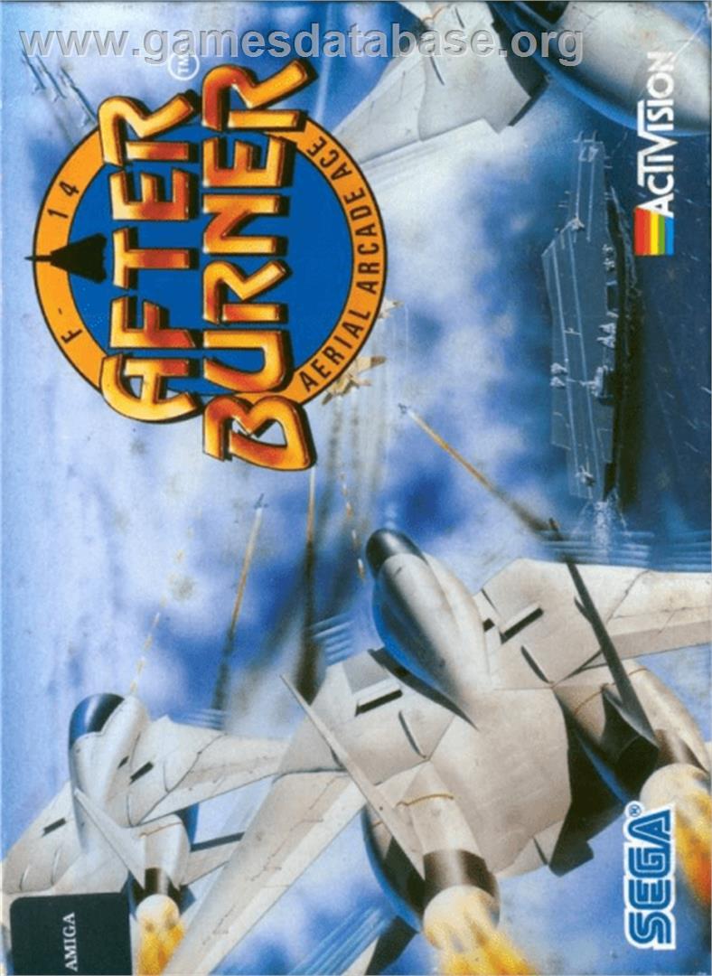 After Burner - Commodore Amiga - Artwork - Box