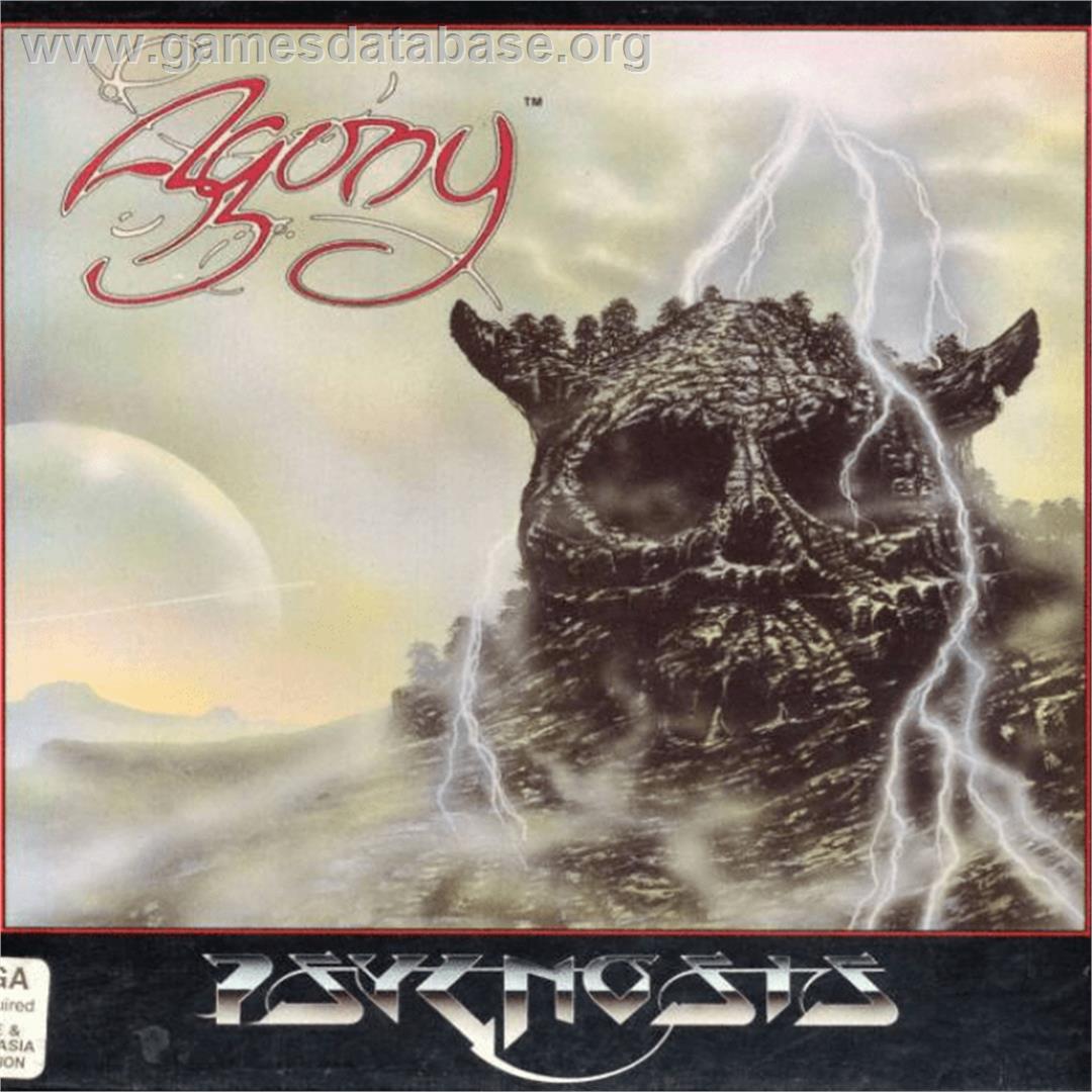 Agony - Commodore Amiga - Artwork - Box