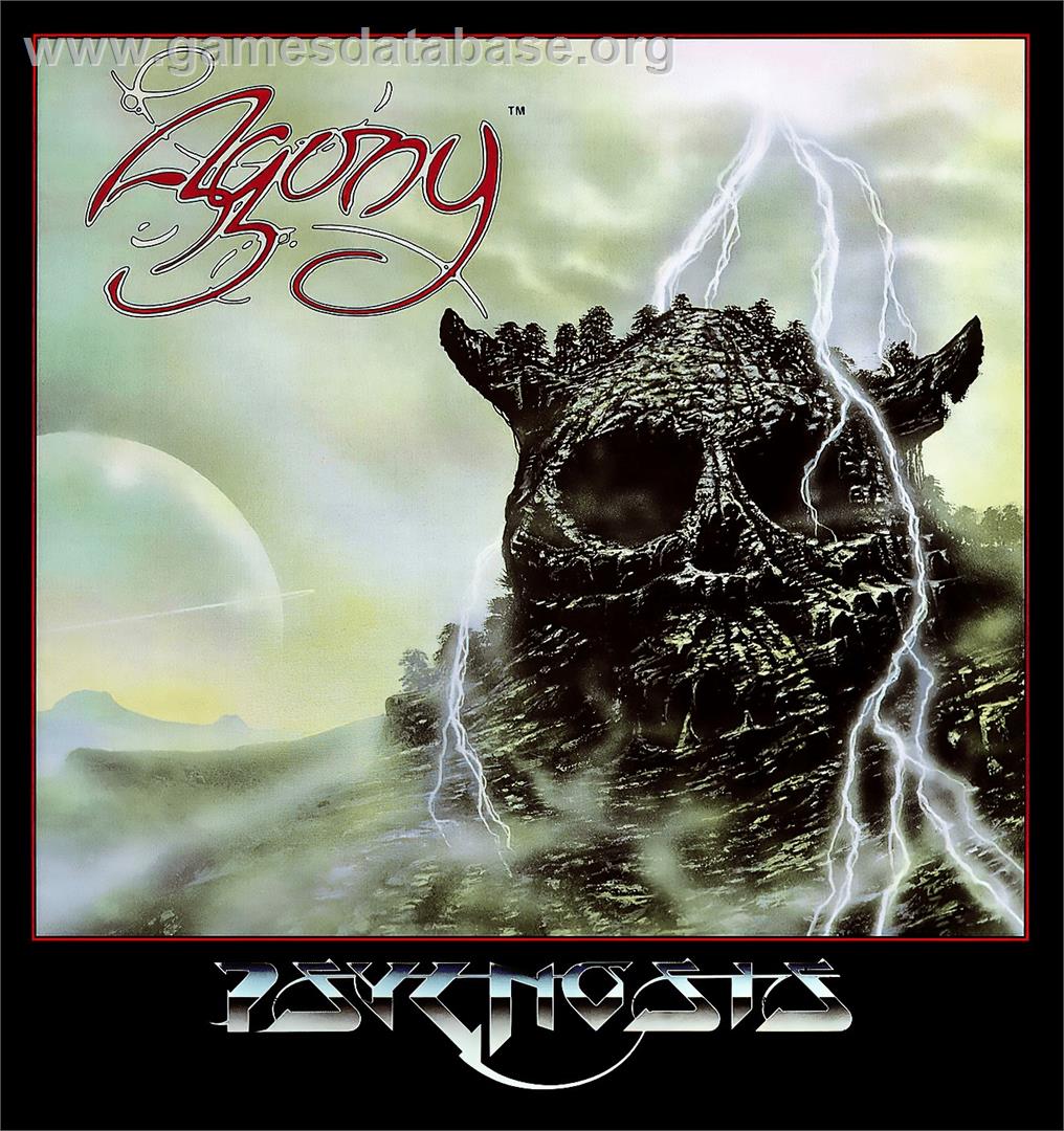 Agony - Commodore Amiga - Artwork - Box