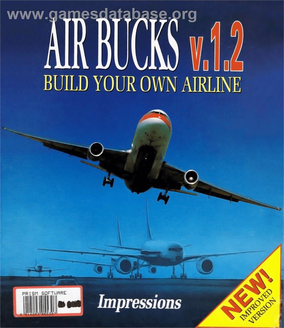 Air Bucks - Commodore Amiga - Artwork - Box