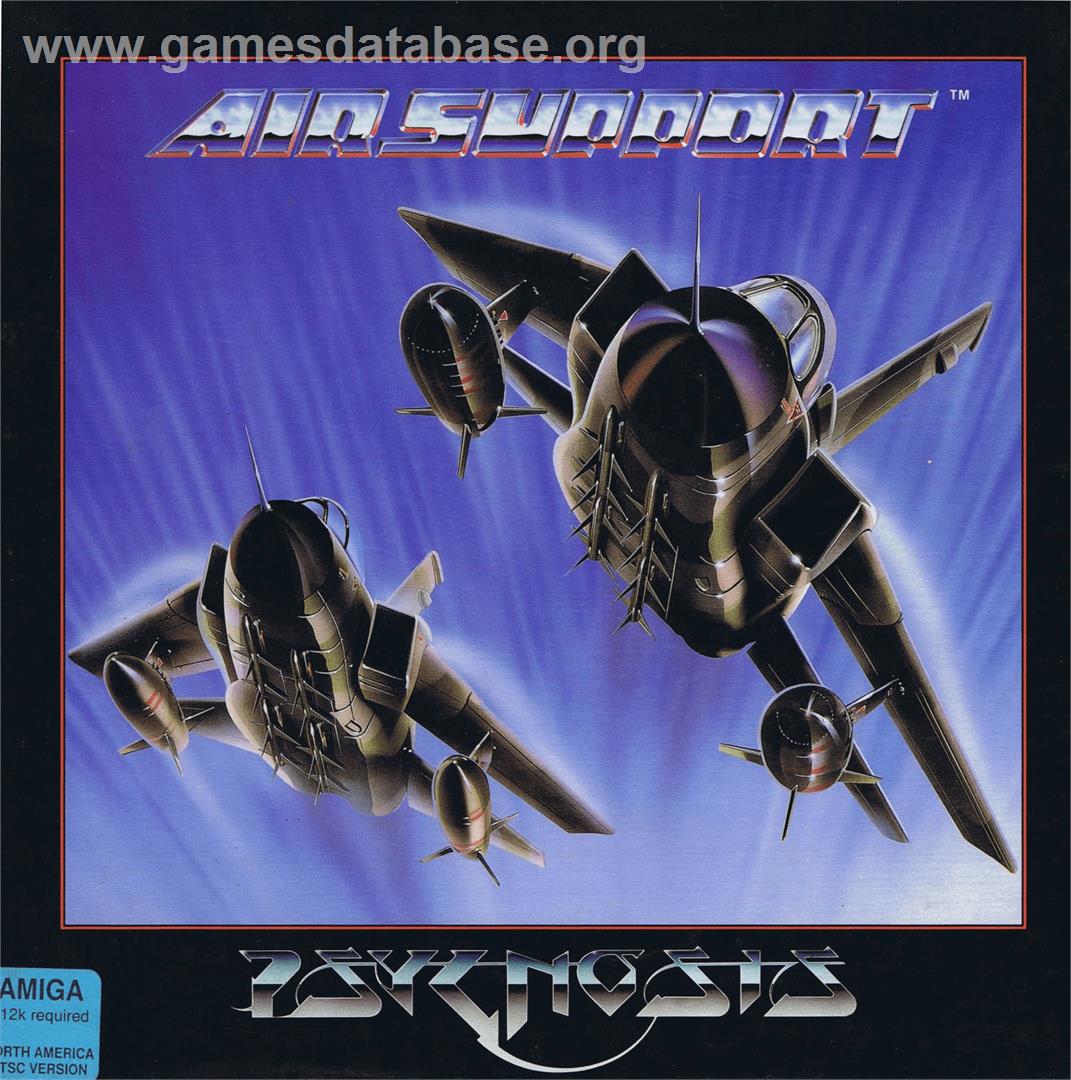 Air Support - Commodore Amiga - Artwork - Box