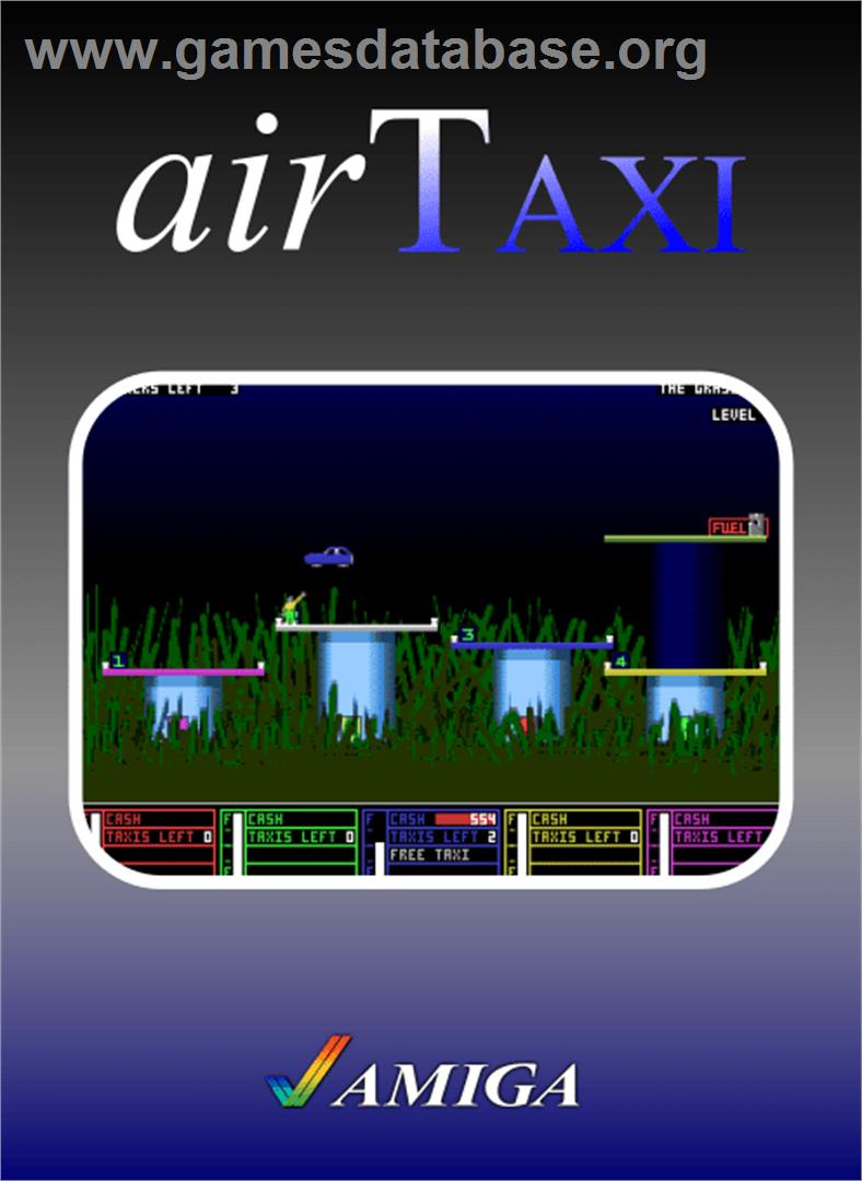 Air Taxi - Commodore Amiga - Artwork - Box