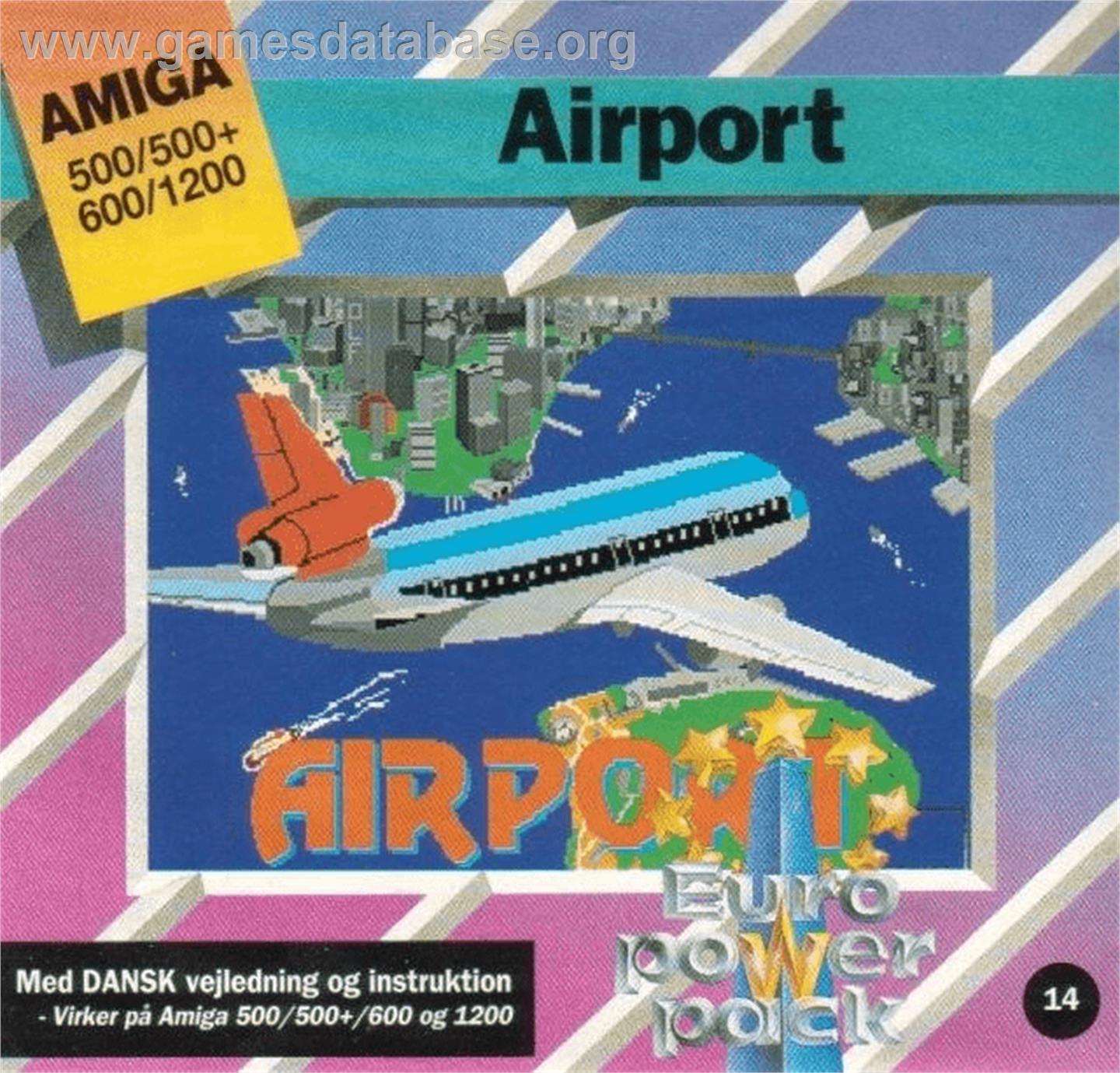 Airport - Commodore Amiga - Artwork - Box