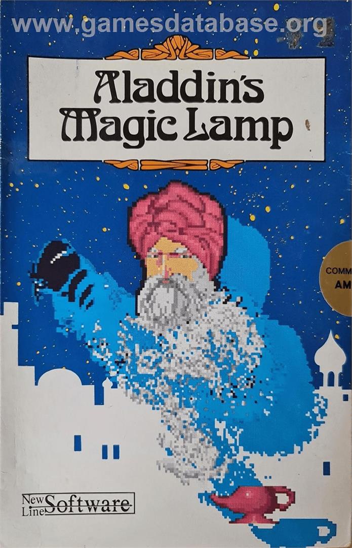 Aladdin's Magic Lamp - Commodore Amiga - Artwork - Box