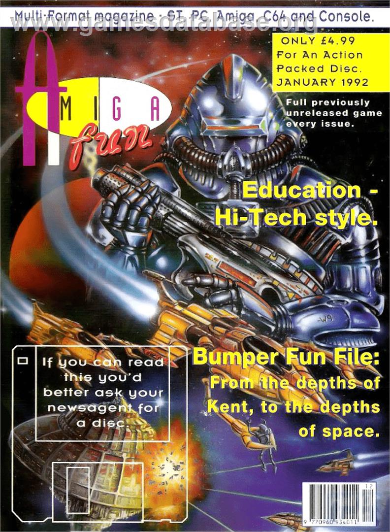 Alianator - Commodore Amiga - Artwork - Box