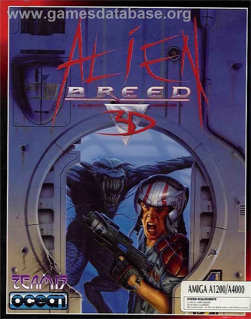 Alien Breed 3D - Commodore Amiga - Artwork - Box