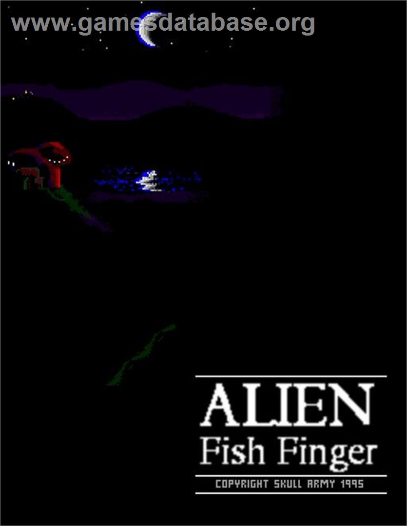 Alien Fish Finger - Commodore Amiga - Artwork - Box