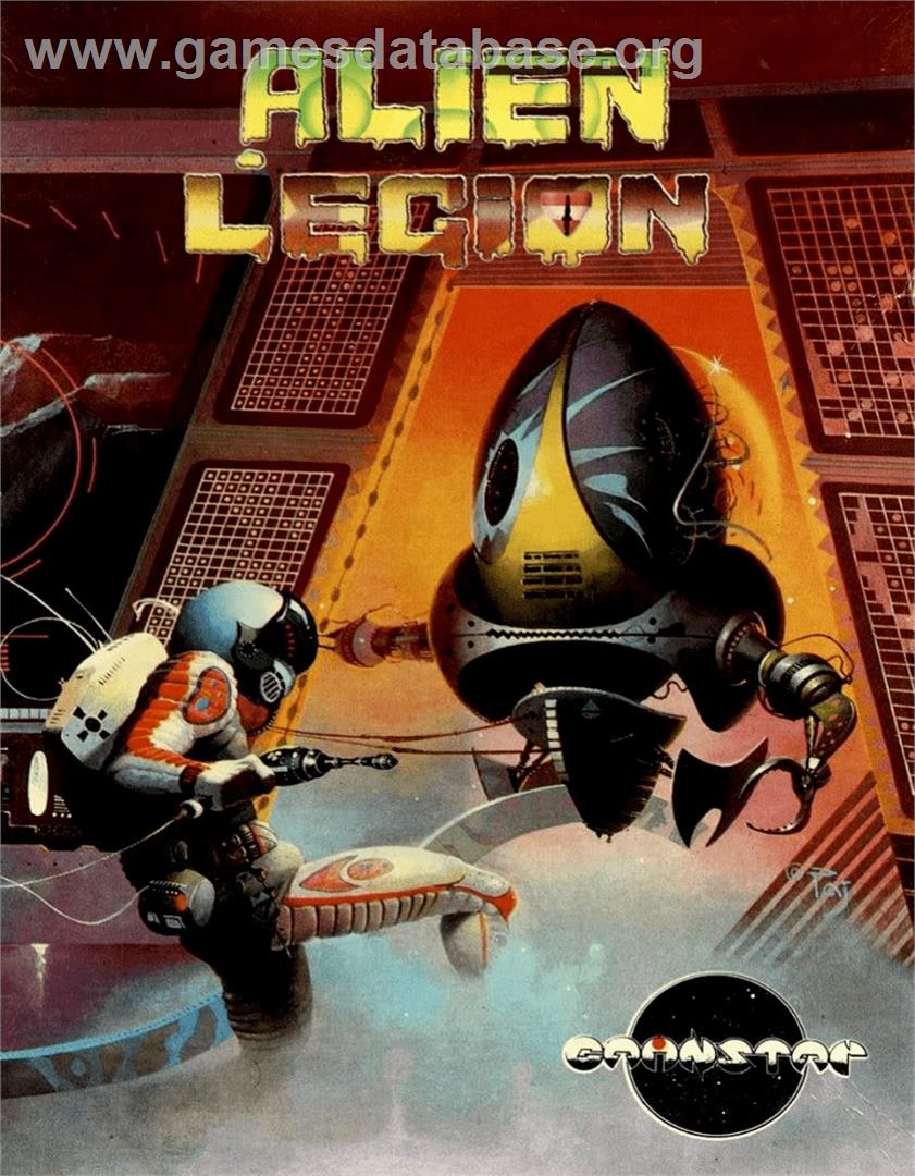 Alien Legion - Commodore Amiga - Artwork - Box