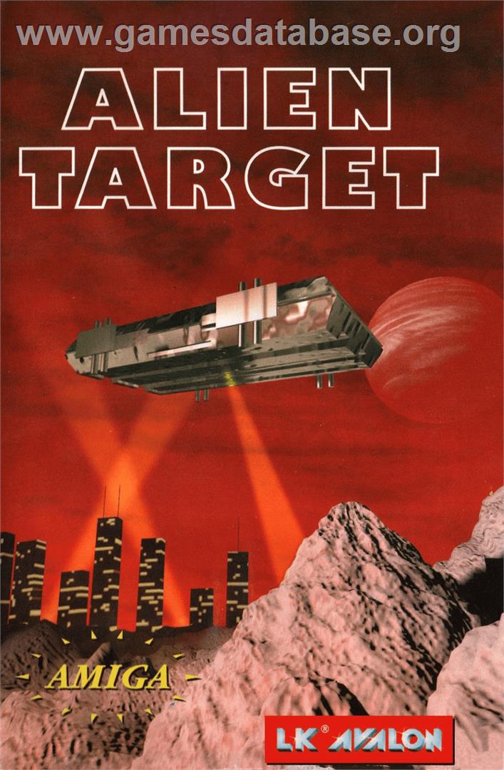 Alien Target - Commodore Amiga - Artwork - Box