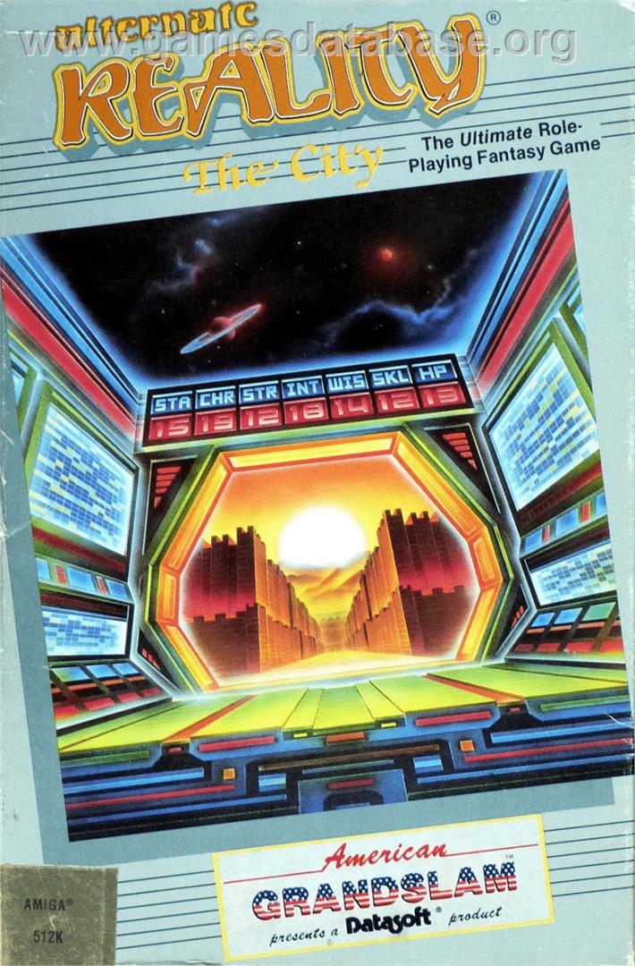 Alternate Reality: The City - Commodore Amiga - Artwork - Box
