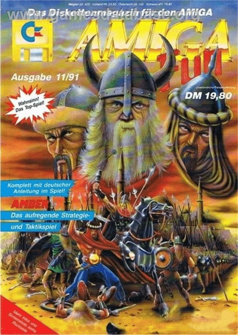Amber - Commodore Amiga - Artwork - Box