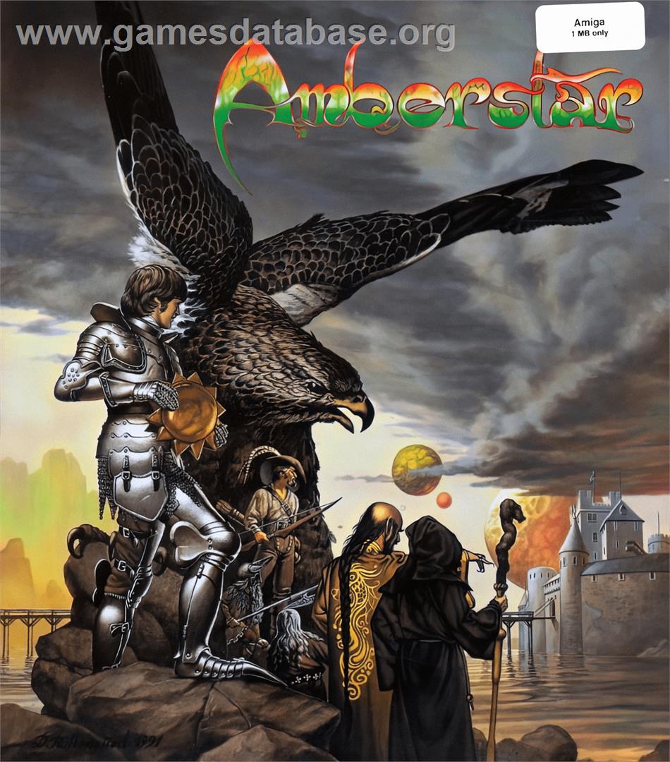 Amberstar - Commodore Amiga - Artwork - Box
