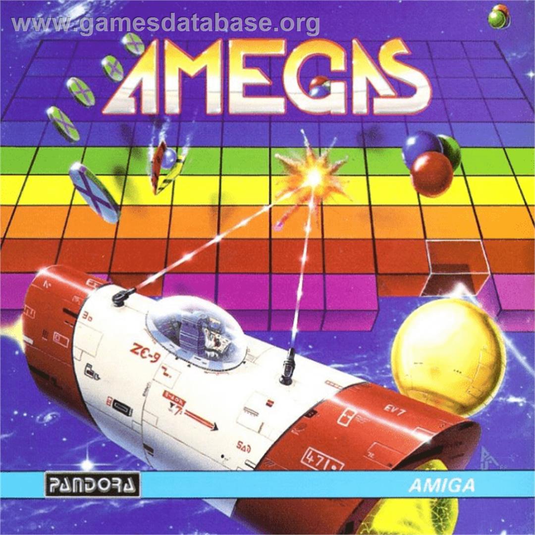 Amegas - Commodore Amiga - Artwork - Box