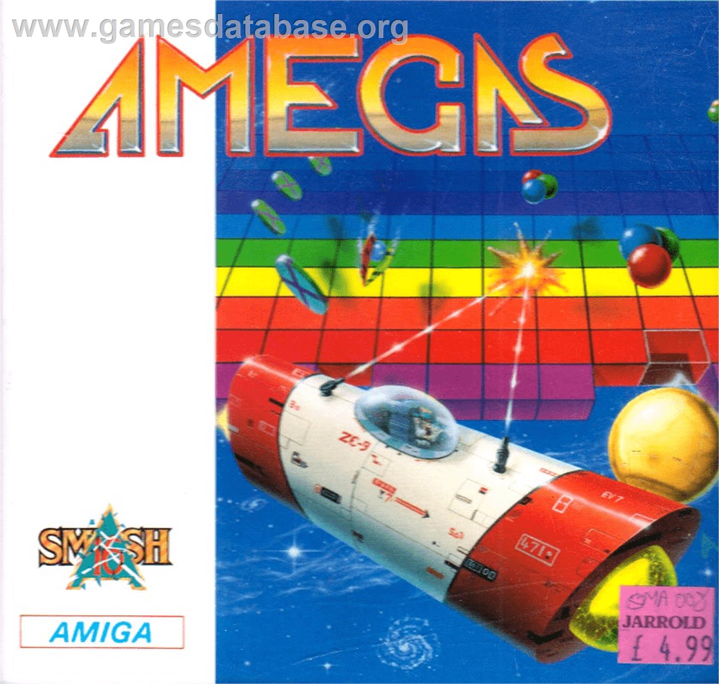 Amegas - Commodore Amiga - Artwork - Box