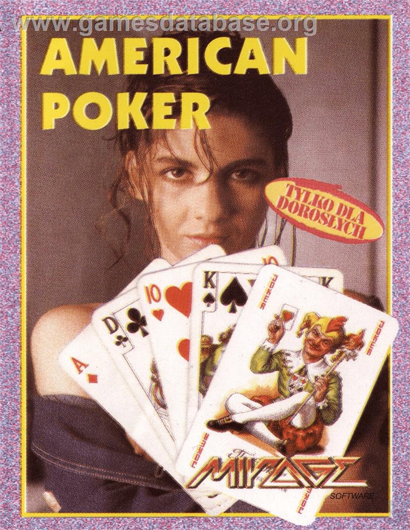 American Poker - Commodore Amiga - Artwork - Box