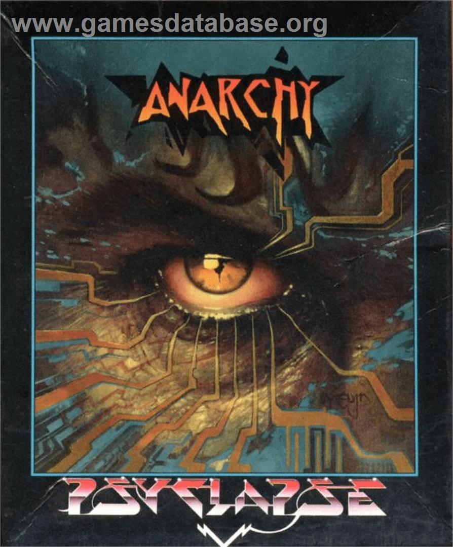 Anarchy - Commodore Amiga - Artwork - Box