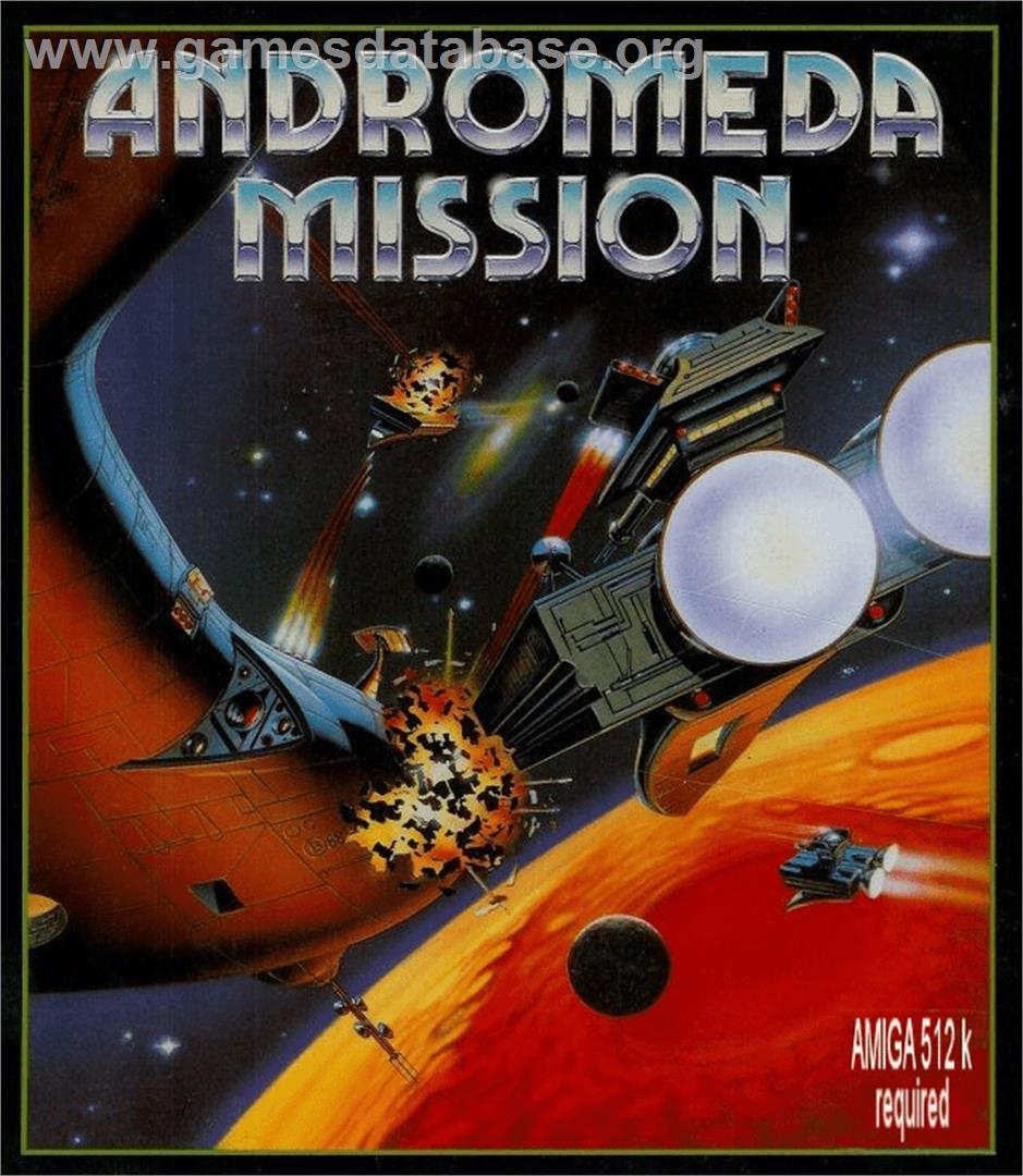 Andromeda Mission - Commodore Amiga - Artwork - Box