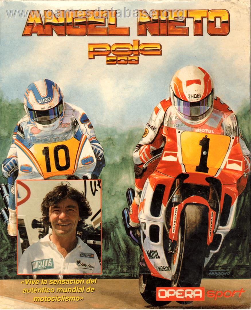 Angel Nieto Pole 500 - Commodore Amiga - Artwork - Box