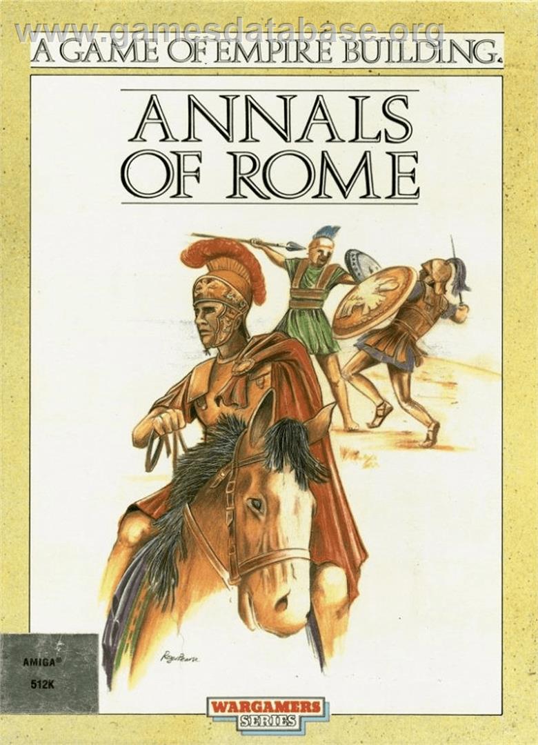 Annals Of Rome - Commodore Amiga - Artwork - Box