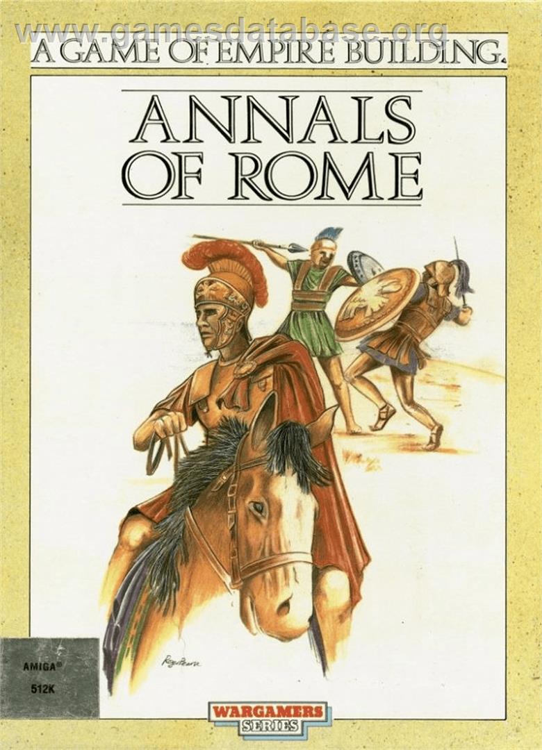 Annals of Rome - Commodore Amiga - Artwork - Box